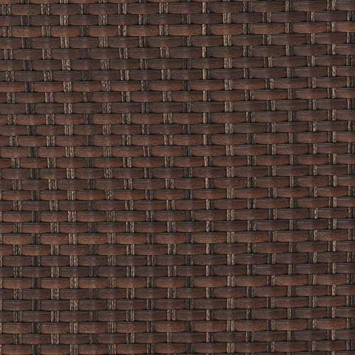 Close-up of a brown woven pattern