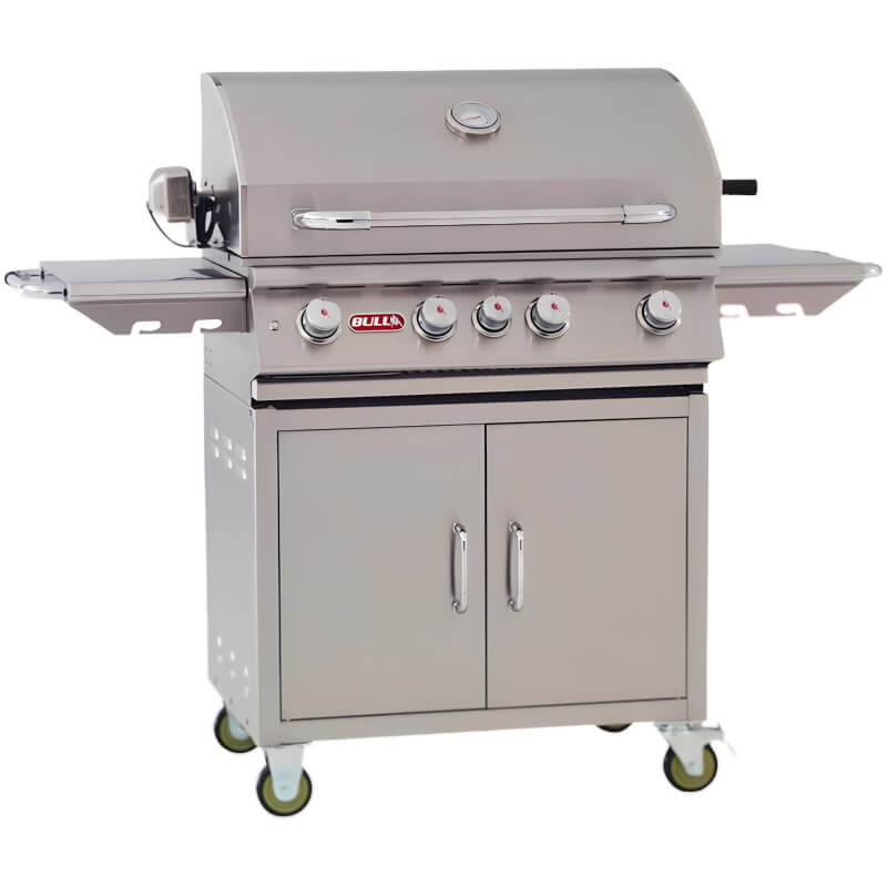 Bull Angus 30" 4-Burner Freestanding Gas Grill with Rotisserie