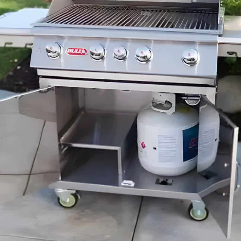 Bull Angus 30" 4-Burner Freestanding Gas Grill with Rotisserie