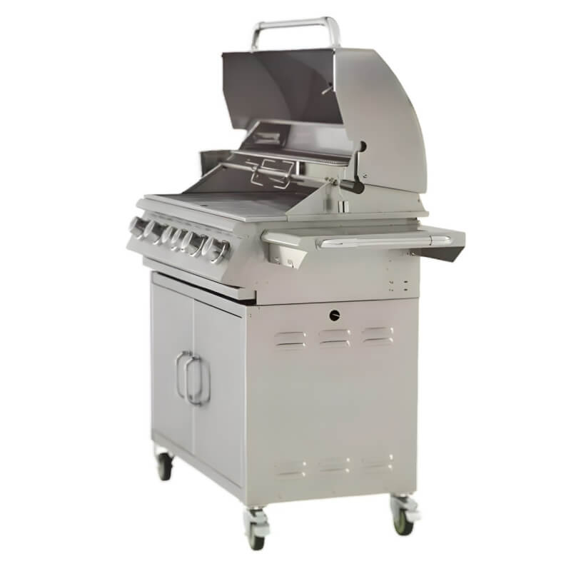 Bull Brahma 38" 5-Burner Freestanding Gas Grill with Rotisserie