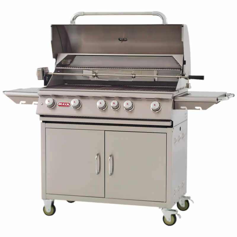 Bull Brahma 38" 5-Burner Freestanding Gas Grill with Rotisserie