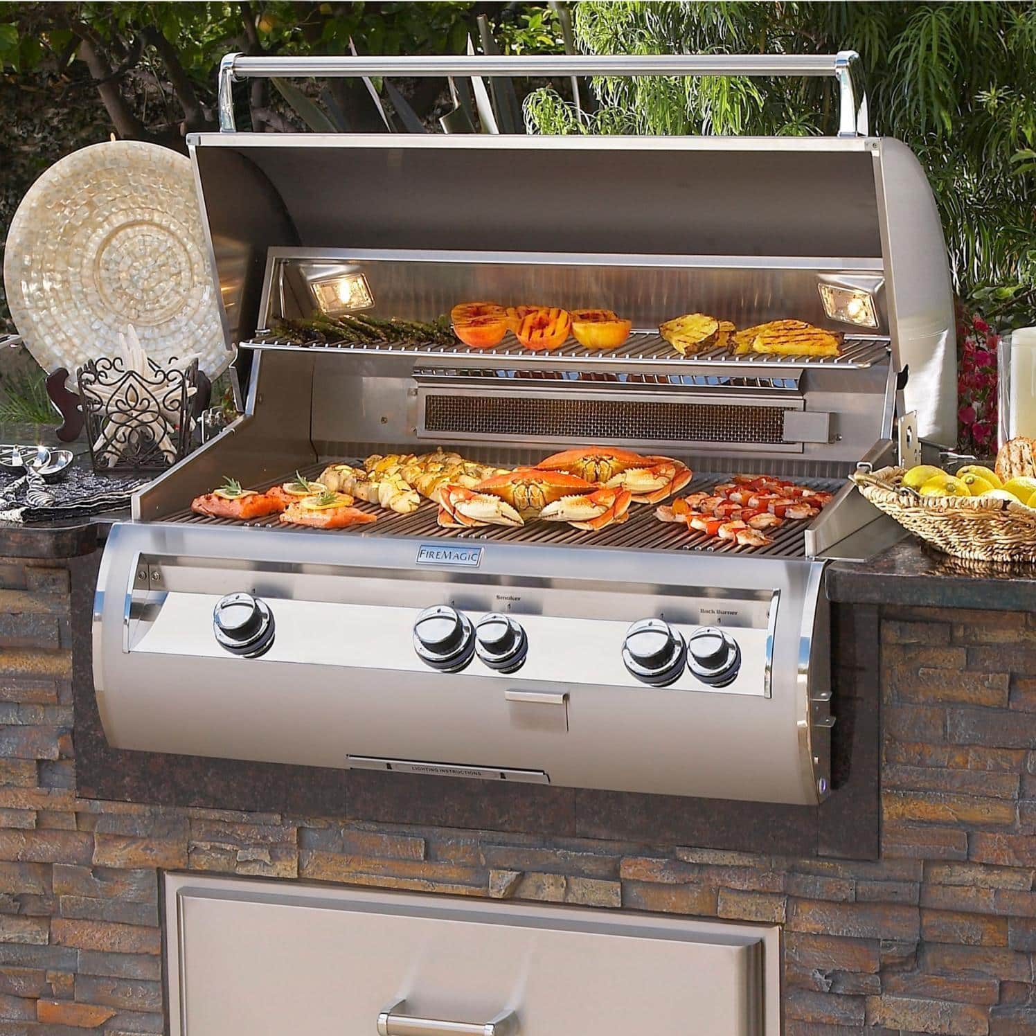 Fire Magic Echelon Diamond E660i 30" Built-In Gas Grill (Analog Thermometer)