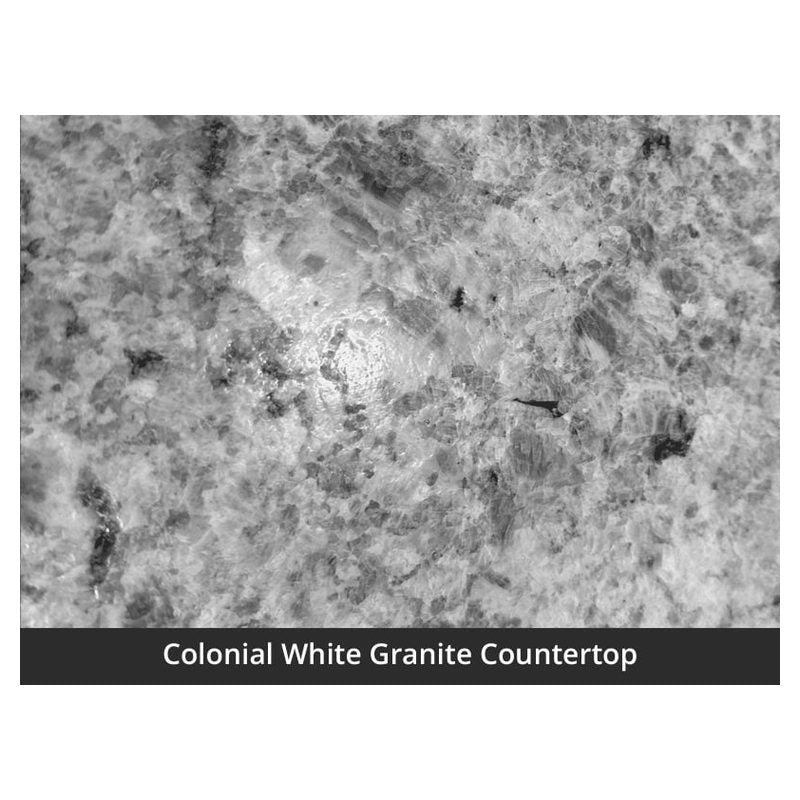 Bull 75-Inch Power Q Grill Island (Charcoal Base / White Granite Countertop)
