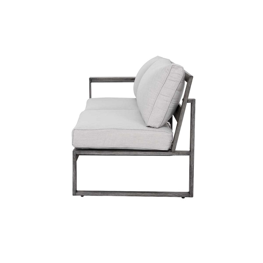Walsh 4-Piece Aluminum Firepit Sofa Set