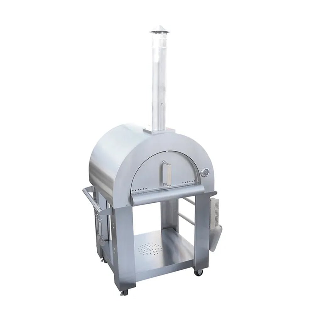 KoKoMo Grills 32-Inch Stainless Steel Wood-Fired Pizza Oven