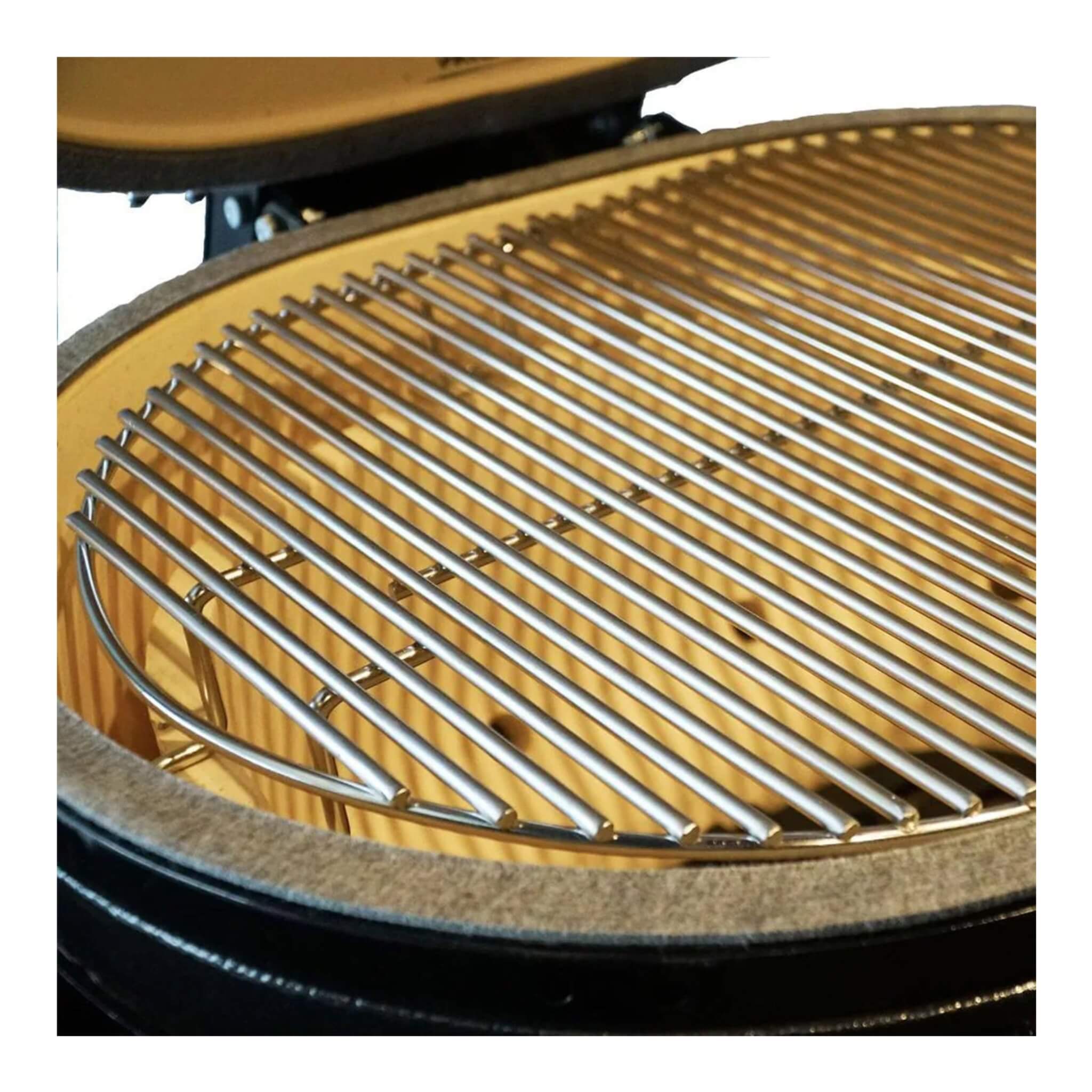Primo Oval XL 400 Ceramic Kamado Grill with Stainless Steel Grates
