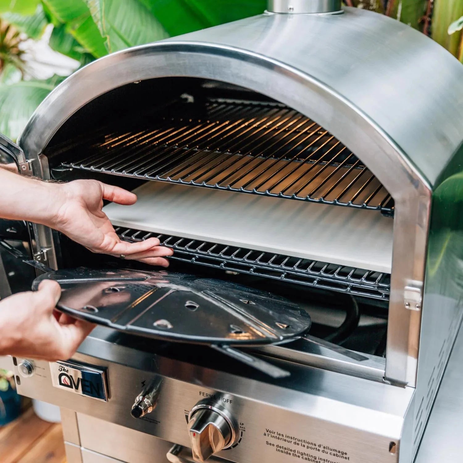 Summerset 60-Inch Freestanding Outdoor Gas Pizza Oven