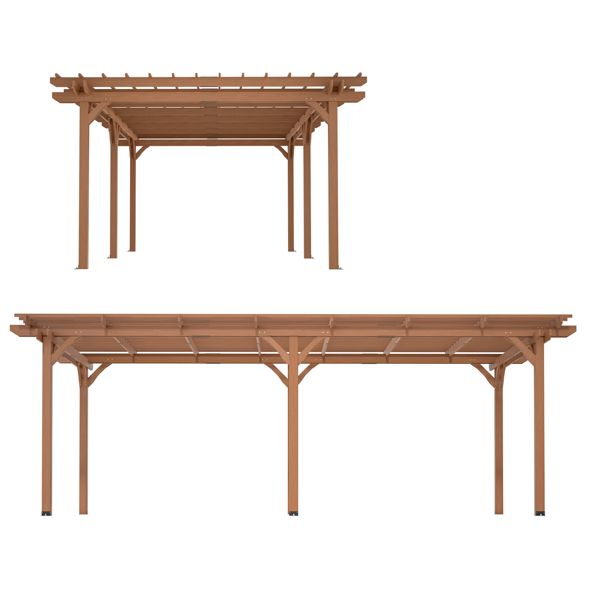 Alora 12 x 16 ft Outdoor Wooden Gazebo