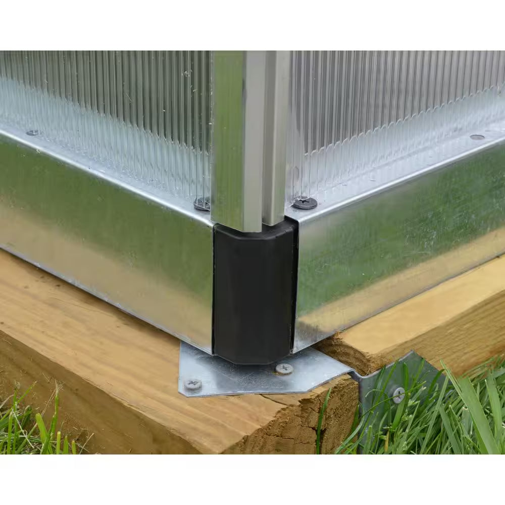 Bella 8 Ft. X 12 Ft. Silver/Diffused DIY Greenhouse Kit