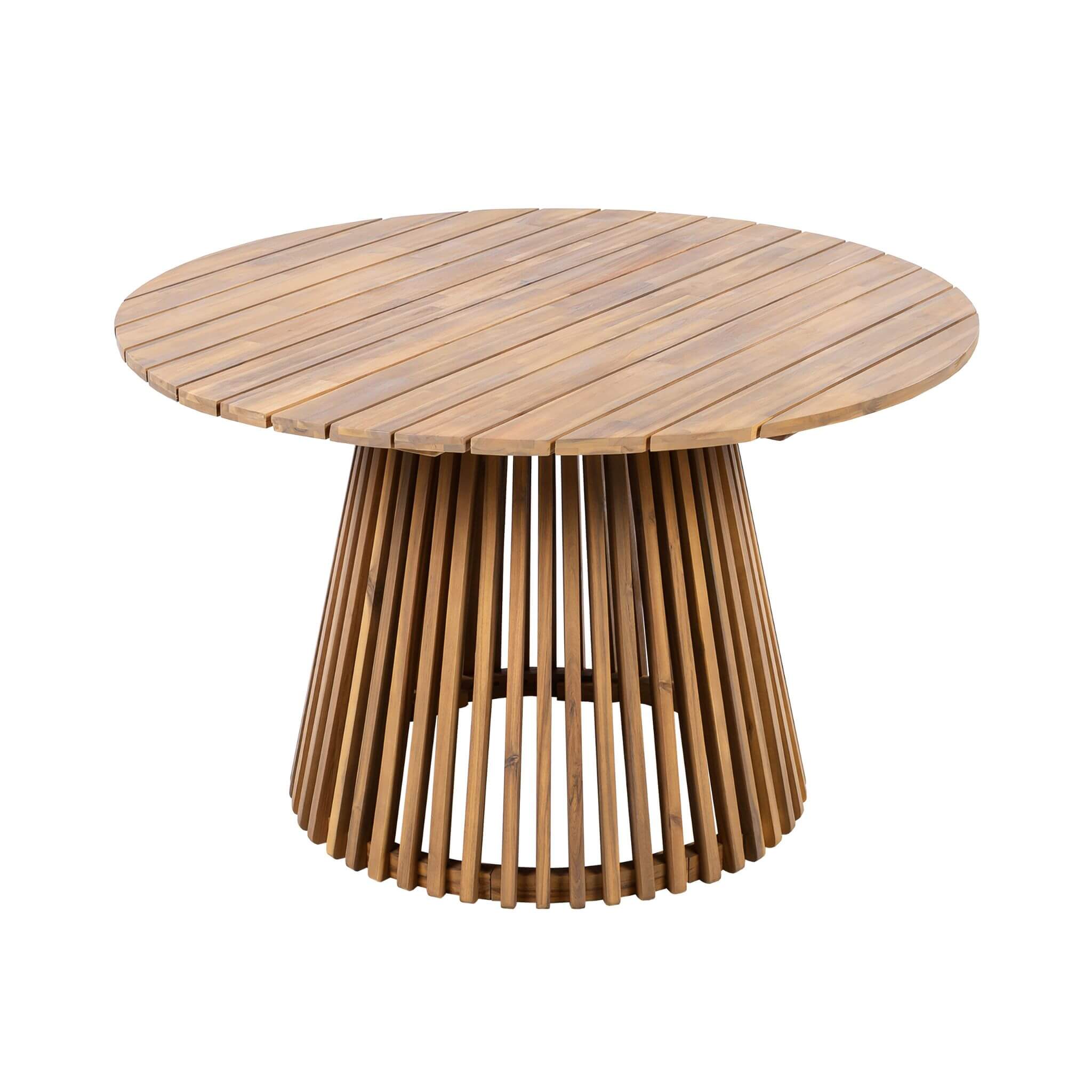 Alora 5-Piece Acacia Wood Outdoor Patio Dining Set with Chairs and Table