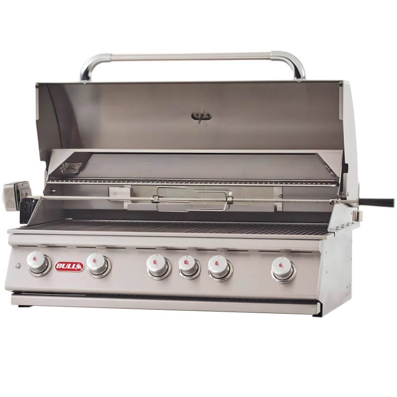 Bull Brahma 38" 5-Burner Built-In Gas Grill with Rotisserie