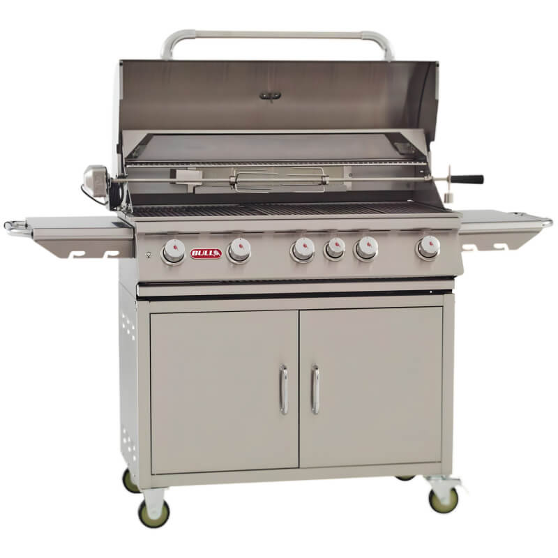 Bull Brahma 38" 5-Burner Freestanding Gas Grill with Rotisserie