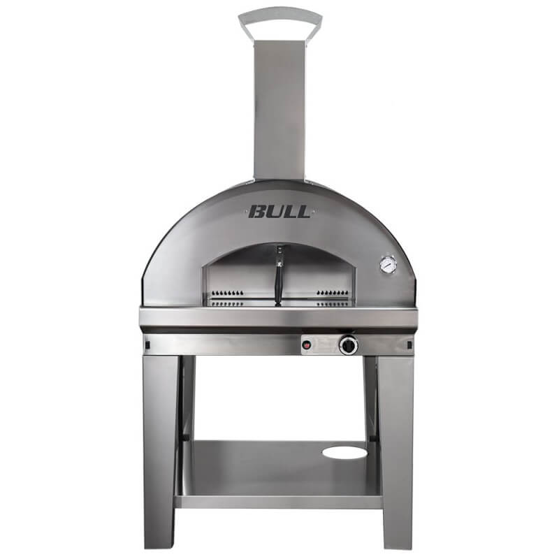 Bull Gas Fired Italian-Made Pizza Oven with Cart