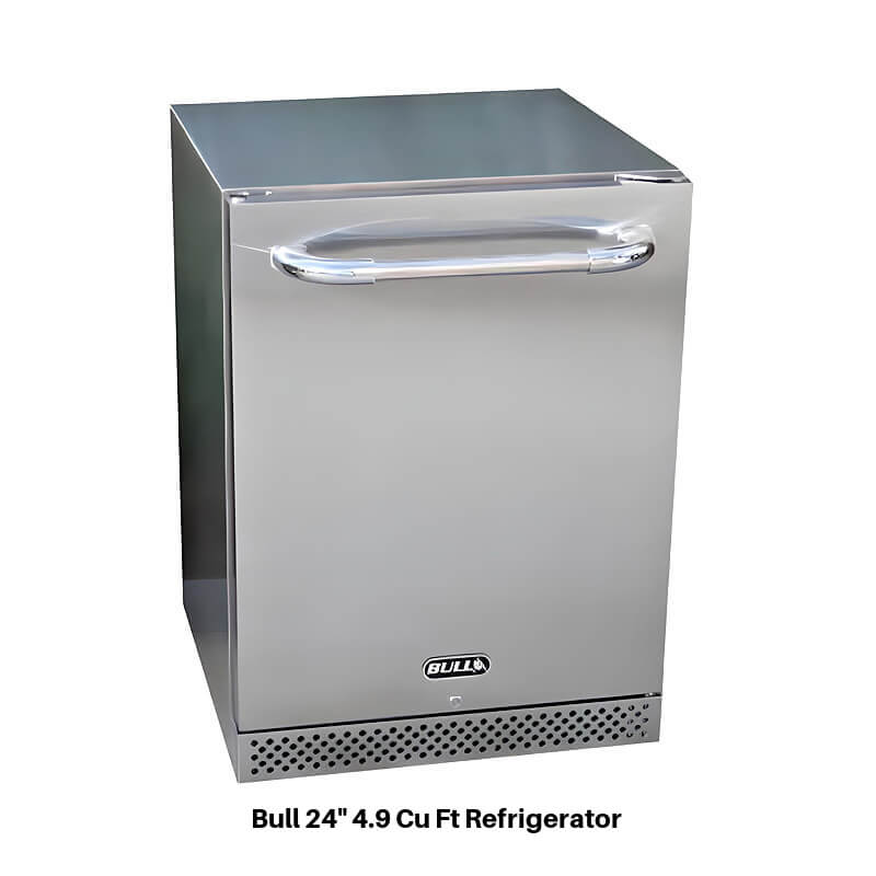Bull Luxury Q L-Shaped BBQ Grill Island