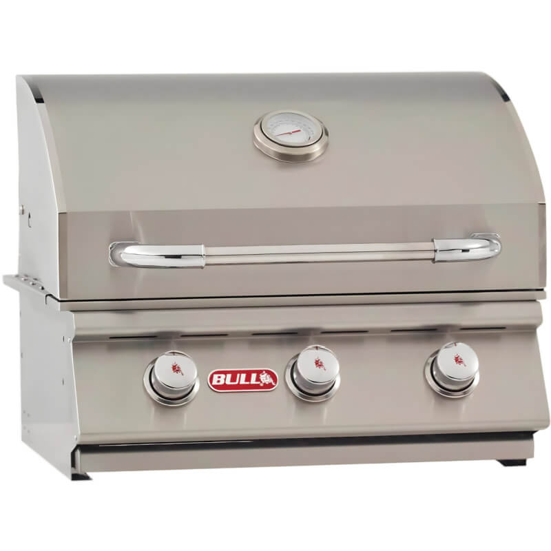 Bull 6-Piece Steer 25" 3-Burner Gas Grill Outdoor Kitchen Package