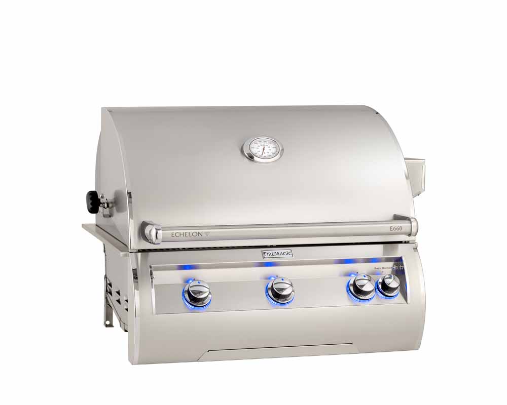 Fire Magic Echelon Diamond E660i 30" Built-In Gas Grill (Analog Thermometer)