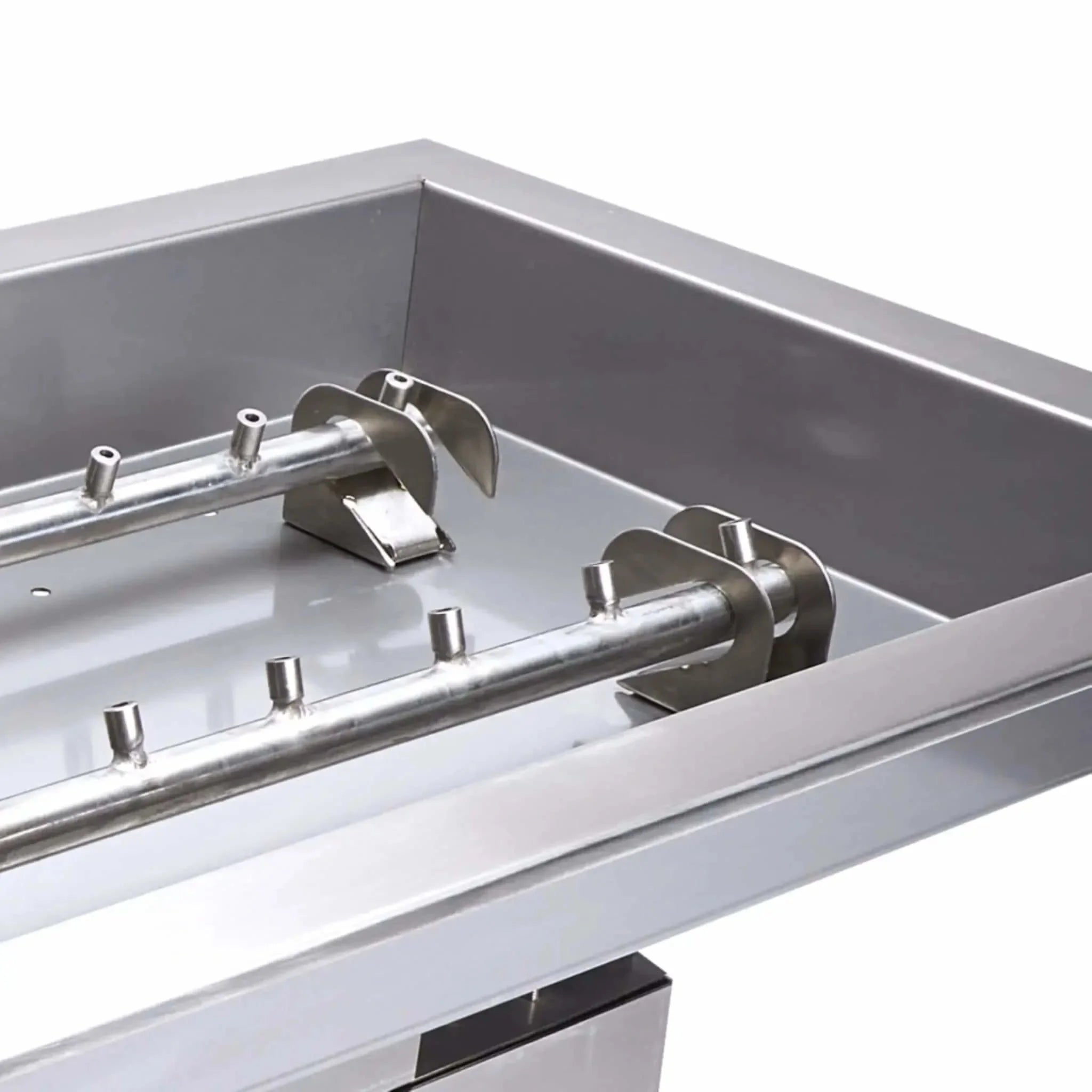 HPC Fire Rectangle Torpedo Drop-In Fire Pit Kit (Hi/Lo Electronic Ignition)