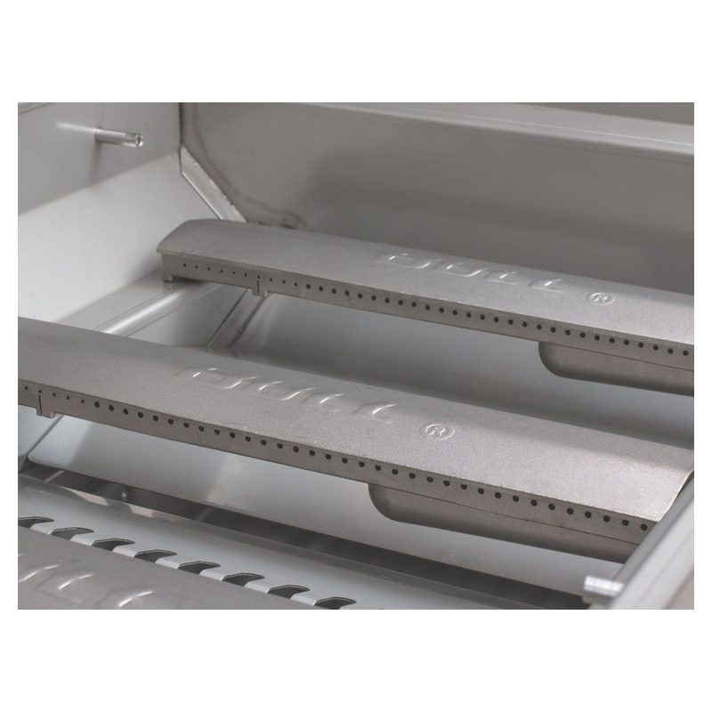 Bull 75-Inch Power Q Grill Island (Charcoal Base / White Granite Countertop)