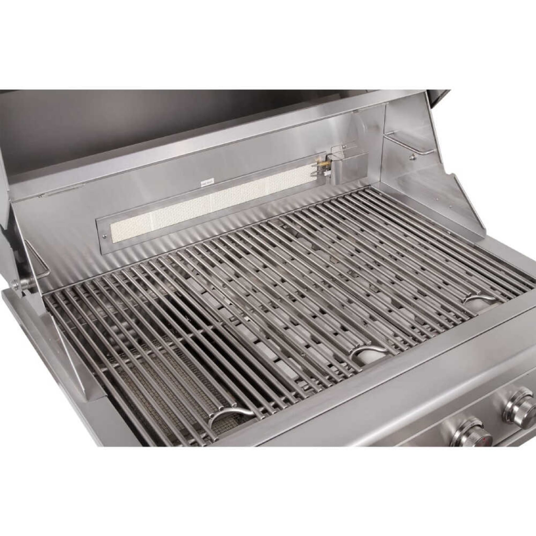 EdgeStar 36-Inch Liquid Propane Freestanding Grill Cart with Rotisserie and LED Lighting