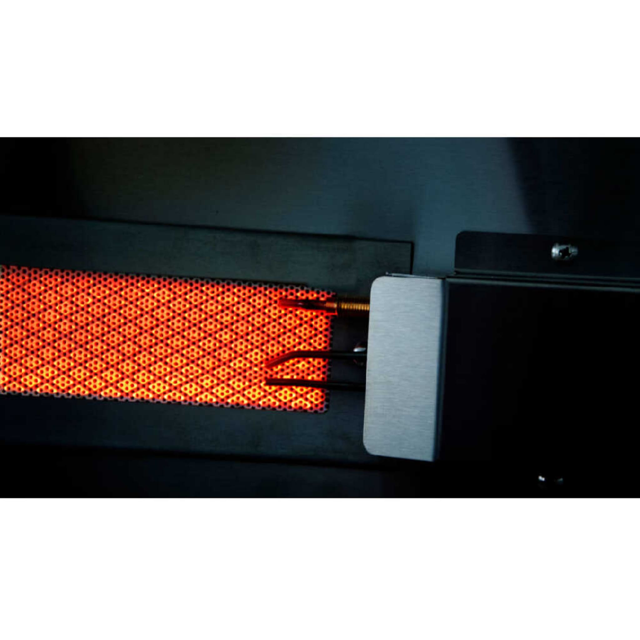 EdgeStar 36-Inch Liquid Propane Freestanding Grill Cart with Rotisserie and LED Lighting