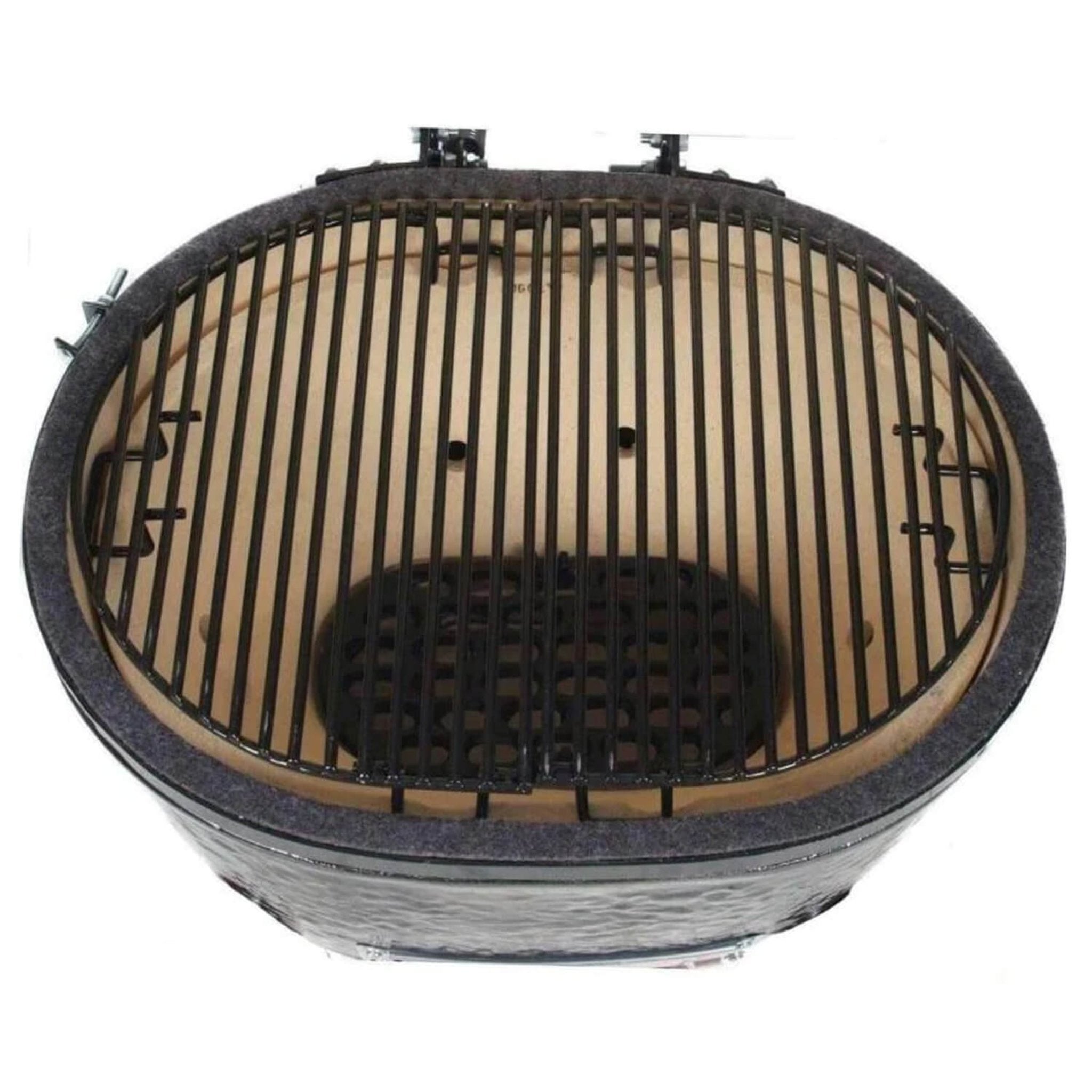Primo Oval XL 400 Ceramic Kamado Grill with Stainless Steel Grates