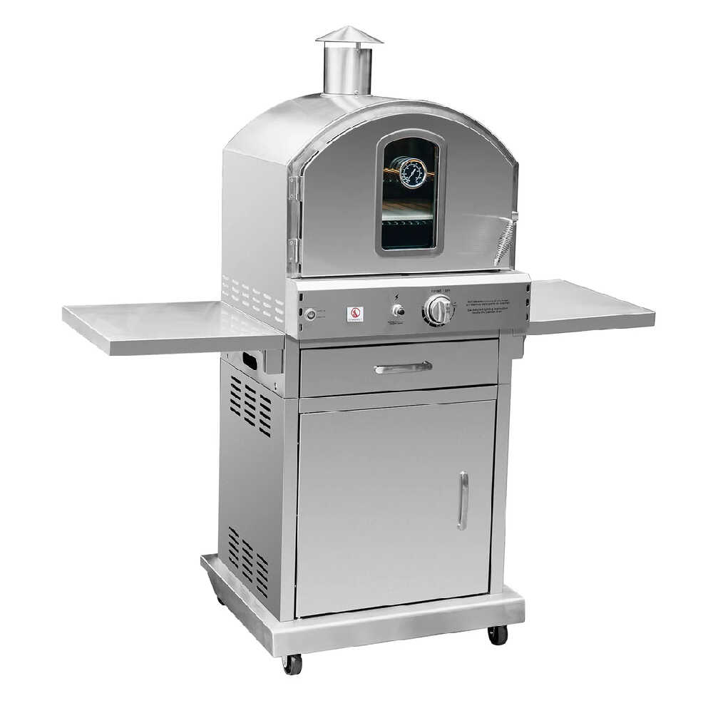 Summerset 60-Inch Freestanding Outdoor Gas Pizza Oven