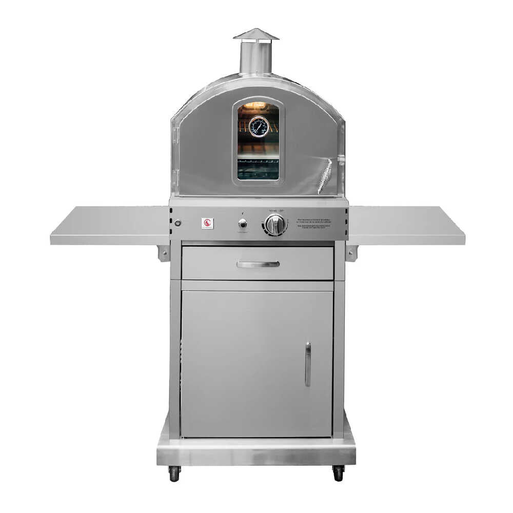 Summerset 60-Inch Freestanding Outdoor Gas Pizza Oven