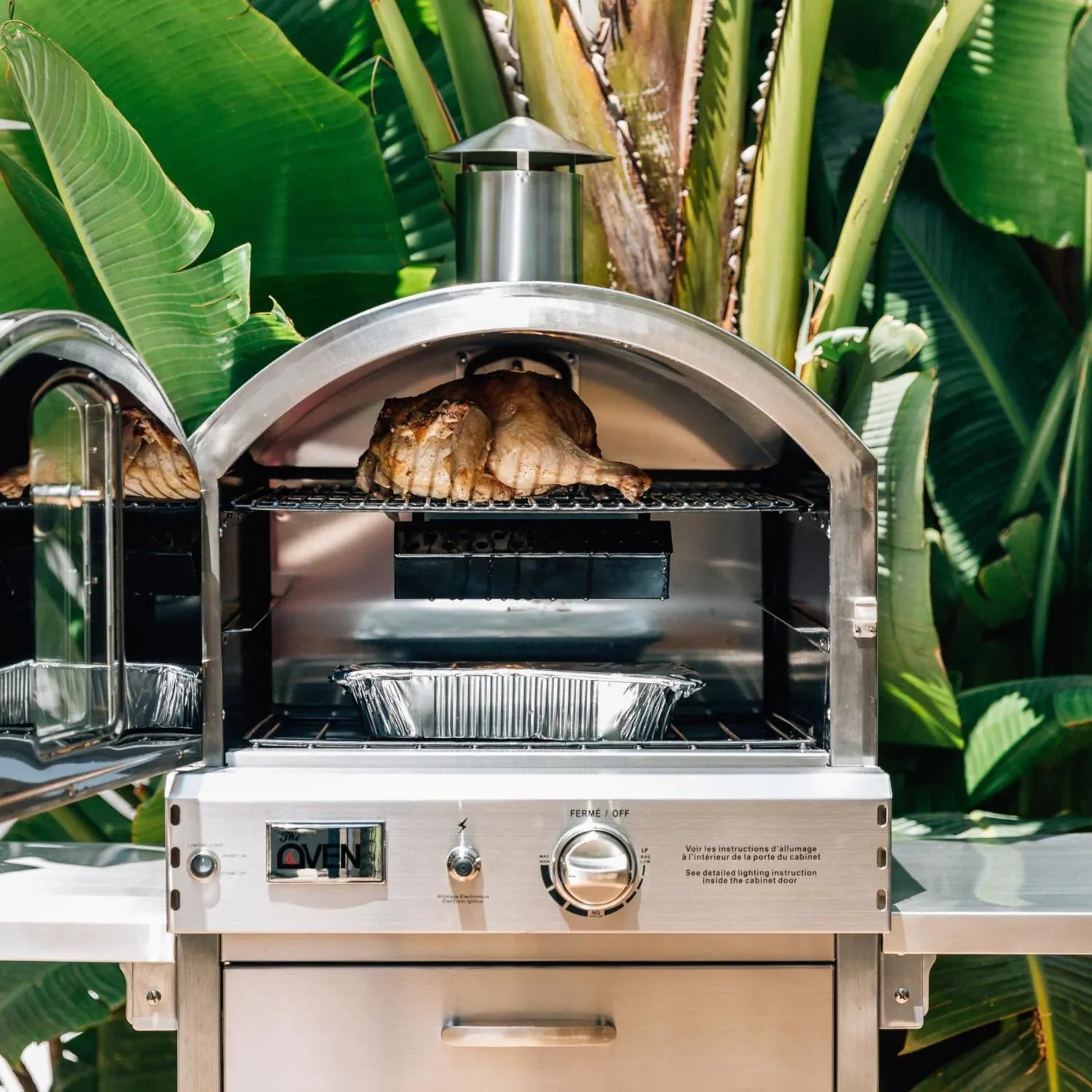 Summerset 60-Inch Freestanding Outdoor Gas Pizza Oven