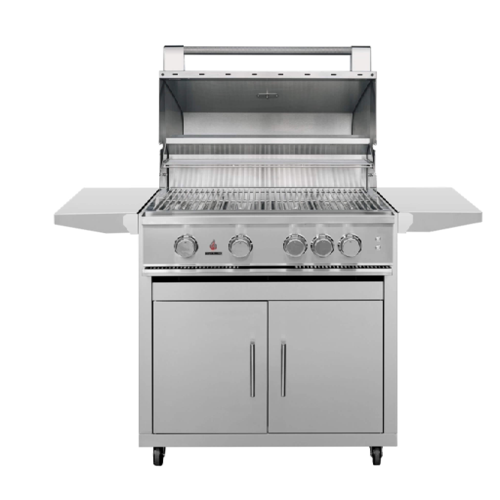 TrueFlame E-Series Stainless Steel Freestanding Gas Grill with Cart